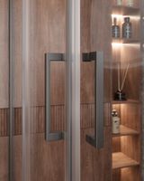 Душевой уголок CEZARES MOLVENO-A-22-90+30-C-GM-IV — фото 3, Душевые уголки