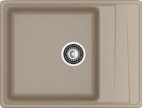 GRANFEST Мойка LEVEL 660L 1-чаша+крыло 660*500мм песочный арт.GF- — фото 2, Кухонные мойки