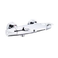 Смеситель для ванны ESKO Mikros T5054 с термостатом Хром — фото 1, Смеситель для ванны