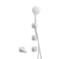 A9551.266.316.328.156.155 Встраиваемый комплект для ванны с лейкой и изливом — фото 6, Смесители