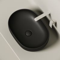 Товар: Раковина-чаша Ceramicanova Element 60 CN6047MB Черная матовая - фото 3 Раковина-чаша Ceramicanova Element 60 CN6047MB Черная матовая — фото 3, Раковины