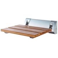 Сиденье для ванны Ridder Assistent А0020200 Бамбук Хром — фото 1, Комплектующие для туалета