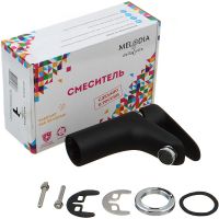 Товар: Смеситель для раковины Melodia della vita Moderno MDV35120_bk Черный - фото 4 Смеситель для раковины Melodia della vita Moderno MDV35120_bk Черный — фото 4, Смесители для раковины