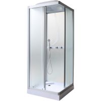 Душевая кабина Parly Frost 80x80 FQ811 без гидромассажа — фото 1, Душевые кабины