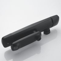 Душевая система Rose R39H R3936H Черная матовая — фото 10, Душевые стойки