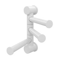 K-1053WHITE Держатель полотенец тройной — фото 2, Прочие аксессуары и комплектующие