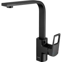 Смеситель для кухни Swedbe Kronos 2041B Черный матовый — фото 1, Смесители для кухни