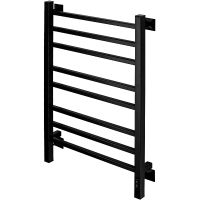 Электрический полотенцесушитель Comfysan Pioli-K EC-8 80x50 014315 Черный матовый — фото 1, Электрические полотенцесушители