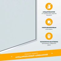 Товар: Шторка на ванну Reflection 50х140 RX14050CСR-07 профиль Хром стекло прозрачное - фото 2 Шторка на ванну Reflection 50х140 RX14050CСR-07 профиль Хром стекло прозрачное — фото 2, Шторки на ванну