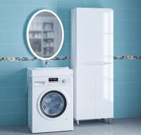 Раковина СанТа Сатурн 60 900126 на стиральную машину Белая — фото 3, Раковины на стиральную машину