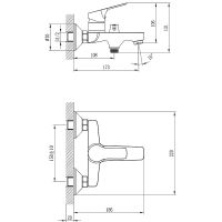 Товар: Смеситель для ванны Rossinka RS29-31 Хром - фото 2 Смеситель для ванны Rossinka RS29-31 Хром — фото 2, Смеситель для ванны