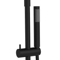 Товар: Душевая система Raiber Graceful RPB-006 Черная матовая - фото 2 Душевая система Raiber Graceful RPB-006 Черная матовая — фото 2, Душевые стойки