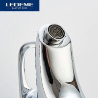 Товар: Смеситель для раковины Ledeme H04 1004L Хром - фото 5 Смеситель для раковины Ledeme H04 1004L Хром — фото 5, Смесители для раковины