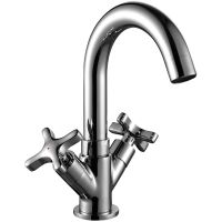 Смеситель для раковины Rossinka RS39-62U Хром — фото 1, Смесители для раковины