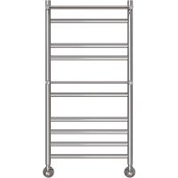 Водяной полотенцесушитель Point Артемида PN14150P П8 500x1000 c двумя полками Хром — фото 1, Водяные полотенцесушители