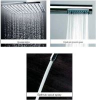 Душевая система Bossini Cosmo L10403.1.030 с термостатом Хром — фото 6, Душевые системы