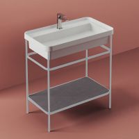 Раковина Artceram Fuori 80 TFL035 01 00 Белая — фото 3, Раковины