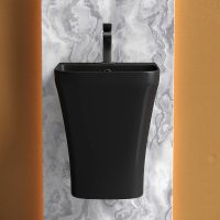 Товар: Раковина Ceramicanova Dion 37 CN6067MB Черная матовая - фото 3 Раковина Ceramicanova Dion 37 CN6067MB Черная матовая — фото 3, Раковины