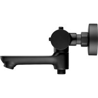 Смеситель для ванны Swedbe Mercury 9045B с термостатом Черный матовый — фото 5, Смеситель для ванны