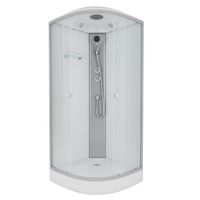 Душевая кабина Niagara Eco (90х90х215) низкий поддон(13см),стекло матовое,3 места арт-E90/13/MT — фото 3, Душевые кабины