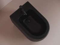 Биде Ceramicanova Metropol CN4005MB Черное матовое — фото 8, Биде напольные