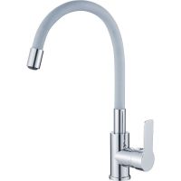 Смеситель для кухни Haiba HB70112-3 Хром Серый — фото 1, Смесители для кухни