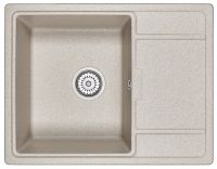 Granula-6503, ПИРИТ, кухонная мойка, кварц — фото 1, Кухонные мойки