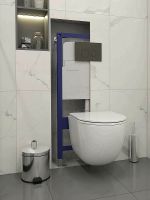 Клавиша смыва Maretti Elena AC12EA-560 Черная матовая — фото 2, Кнопки смыва