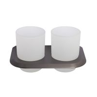 Товар: Стакан подвесной двойной CEZARES LINER-TUMDS-GM - фото 2 Стакан подвесной двойной CEZARES LINER-TUMDS-GM — фото 2, Аксессуары для раковины