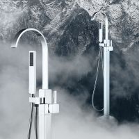 Товар: Смеситель для ванны Swedbe Spira 4003 Хром - фото 5 Смеситель для ванны Swedbe Spira 4003 Хром — фото 5, Смесители напольные