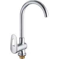 Смеситель для кухни Haiba HB4007 Хром — фото 1, Смесители для кухни