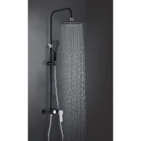 Товар: Душевая система ESKO ST200Black Черная матовая - фото 5 Душевая система ESKO ST200Black Черная матовая — фото 5, Душевые системы