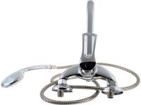 Смеситель для ванны Сантаком StOmega универсальный Хром арт-3308-4 — фото 5, Смеситель для ванны