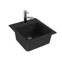 Товар: Мойка для кухни ALVEUS GRANITAL ATROX 20 CARBON - G91 470 X 500 1X в комплекте с сифоном 1132823, - фото 2 Мойка для кухни ALVEUS GRANITAL ATROX 20 CARBON - G91 470 X 500 1X в комплекте с сифоном 1132823, — фото 2, Кухонные мойки