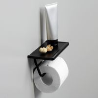 Товар: K-1525 Держатель туалетной бумаги с полочкой для телефона - фото 2 K-1525 Держатель туалетной бумаги с полочкой для телефона — фото 2, Держатели туалетной бумаги