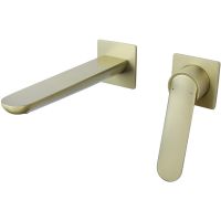 Смеситель для раковины Bronze de Luxe Icon 7006CG Золото матовое — фото 1, Смесители для раковины