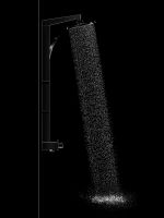 Душевая система AQUAme AQM8005B с термостатом Черная матовая — фото 2, Душевые системы