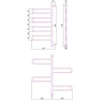 Товар: Электрический полотенцесушитель Сунержа Парео 4.0 978х535 30-0823-0978 Белый матовый - фото 5 Электрический полотенцесушитель Сунержа Парео 4.0 978х535 30-0823-0978 Белый матовый — фото 5, Электрические полотенцесушители
