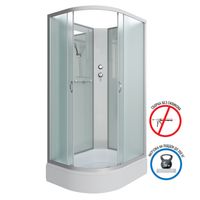 Товар: Душевая кабина Niagara Classic NG-33394-14RBK (130х90х200) средний поддон(26см),стекло матовое,4 мес - фото 2 Душевая кабина Niagara Classic NG-33394-14RBK (130х90х200) средний поддон(26см),стекло матовое,4 мес — фото 2, Душевые кабины