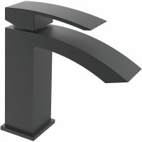 Смеситель для раковины Rose R15H R1501H Черный матовый — фото 1, Смесители для раковины