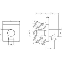Товар: Шланговое подключение Gessi Emporio Shower 47369#299 Черное матовое - фото 2 Шланговое подключение Gessi Emporio Shower 47369#299 Черное матовое — фото 2, Комплектующие для душевого оборудования