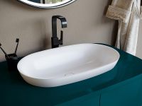 Раковина Salini Marea 64.5 01 1802201M Белая матовая — фото 5, Раковины встраиваемые сверху