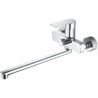 Смеситель для ванны Haiba HB22617 универсальный Хром — фото 1, Смеситель для ванны