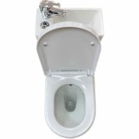 Товар: Унитаз биде Laguraty 8074AC с раковиной и смесителем с бачком и сиденьем Микролифт - фото 2 Унитаз биде Laguraty 8074AC с раковиной и смесителем с бачком и сиденьем Микролифт — фото 2, Унитазы