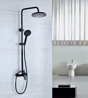 Товар: Душевая система Bond B01-8188 Черная матовая - фото 7 Душевая система Bond B01-8188 Черная матовая — фото 7, Душевые системы