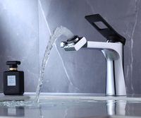 Товар: Смеситель для раковины Bronze de Luxe Element EL02XCB Хром Черный - фото 3 Смеситель для раковины Bronze de Luxe Element EL02XCB Хром Черный — фото 3, Смесители для раковины