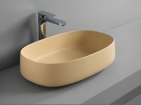 Раковина-чаша Artceram Cognac 55 COL003 12 00 Giallo zinco — фото 3, Раковины