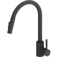 Смеситель для кухни Dorff Logic D3007522 Черный — фото 1, Смесители для кухни