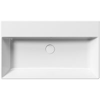 Товар: Раковина GSI Kube X 80 9422011 Белая - фото 2 Раковина GSI Kube X 80 9422011 Белая — фото 2, Раковины