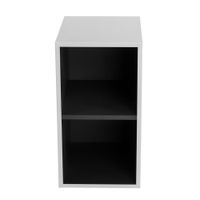 Шкаф подвесной с открытыми полками CEZARES ELETTRA Bianco opaco арт-55529 — фото 3, Шкафы для ванной